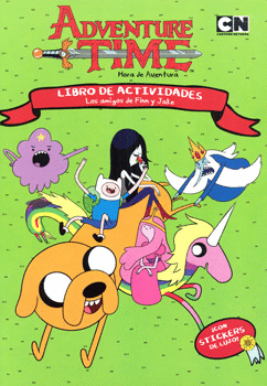 ADVENTURE TIME HORA DE AVENTURA LIBRO DE ACTIVIDADES LOS AMIGOS DE FINN Y JAKE