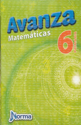 AVANZA 6 MATEMATICAS PRIMARIA KIT (LIBRO + CUADERNO)