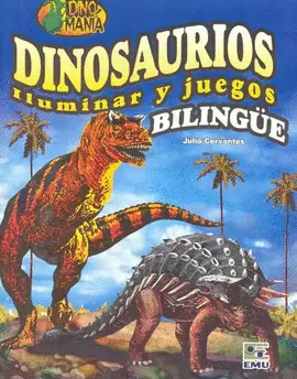 DINOSAURIOS ILUMINAR Y JUEGOS BILINGUE
