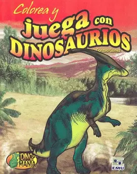 COLOREA Y JUEGA CON DINOSAURIOS