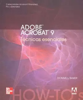 ADOBE ACROBAT 9 TECNICAS ESENCIALES