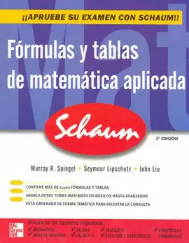 FORMULAS Y TABLAS DE MATEMATICA APLICADA
