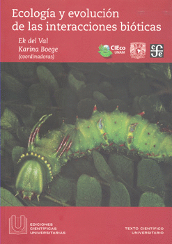 ECOLOGIA Y EVOLUCION DE LAS INTERACCIONES BIOTICAS