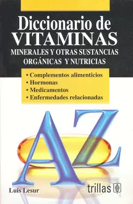 DICCIONARIO DE VITAMINAS