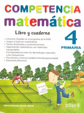 COMPETENCIA MATEMATICA 4 PRIMARIA LIBRO Y CUADERNO