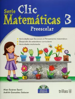 CLIC 3, MATEMATICAS PREESCOLAR. INCLUYE CD INTERACTIVO