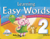 LEARNING EASY WORDS PRESCHOOL 2: CD INCLUDED