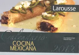 CALENDARIO COCINA MEXICANA 2012