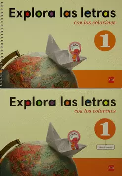 EXPLORA LAS LETRAS 1 CON LOS COLORINES