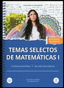 TEMAS SELECTOS DE MATEMATICAS 1 BT