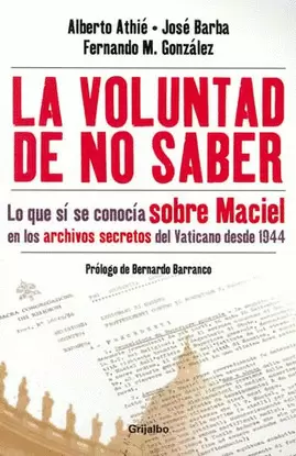 VOLUNTAD DE NO SABER, LA