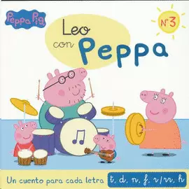 LEO CON PEPPA 3. UN CUENTO PARA CADA LETRA: T, D, N, F, R/RR, H