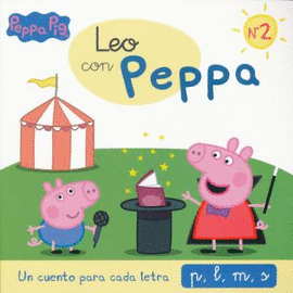 LEO CON PEPPA 2. UN CUENTO PARA CADA LETRA: P, M, L, S