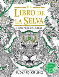 EL LIBRO DE LA SELVA. LIBRO PARA COLOREAR