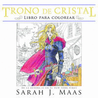 TRONO DE CRISTAL. LIBRO PARA COLOREAR