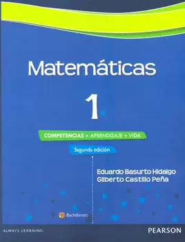 MATEMATICAS 1 COMPETENCIAS APRENDIZAJE VIDA BACHILLERATO