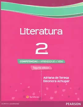 LITERATURA 2 COMPETENCIAS APRENDIZAJE VIDA BACHILLERATO