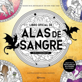LIBRO OFICIAL DE ALAS DE SANGRE PARA COLOREAR