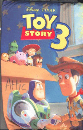 MINI LIBRO ALMOHADA TOY STORY 3