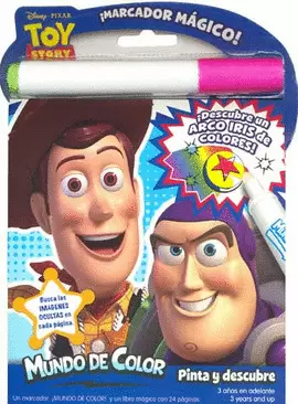 TOY STORY MUNDO DE COLOR PINTA Y DESCUBRE C/1 MARCADOR