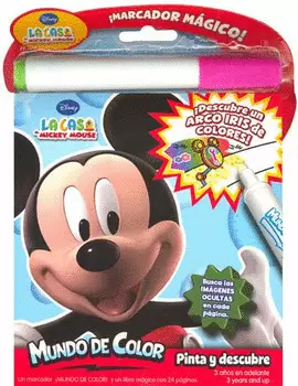 LA CASA DE MICKEY MUNDO DE COLOR C/1 MARCADOR