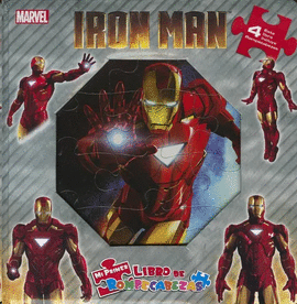 MI PRIMER LIBRO DE ROMPECABEZAS: MARVEL IRON MAN