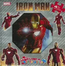 MI PRIMER LIBRO DE ROMPECABEZAS: MARVEL IRON MAN