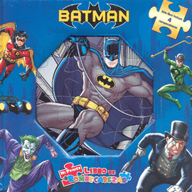 BATMAN MI PRIMER LIBRO DE ROMPECABEZAS