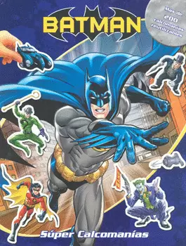 BATMAN SÚPER CALCOMANÍAS