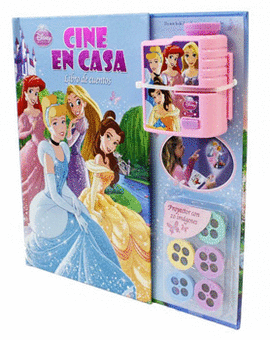 CINE EN CASA LIBRO DE CUENTOS DISNEY PRINCESA C/PROYECTOR