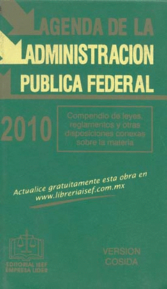 AGENDA DE LA ADMINISTRACION PUBLICA FEDERAL 2010