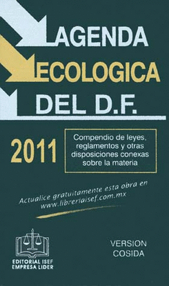 AGENDA ECOLOGICA DEL DISTRITO FEDERAL 2011