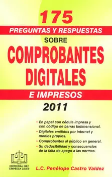 175 PREGUNTAS Y RESPUESTAS SOBRE COMPROBANTES DIGITALES