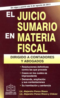 EL JUICIO SUMARIO EN MATERIA FISCAL