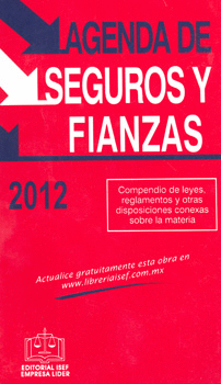 AGENDA DE SEGUROS Y FIANZAS 2012