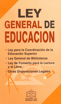 LEY GENERAL DE EDUCACION