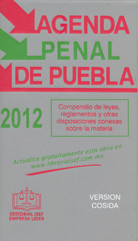 AGENDA PENAL DE PUEBLA 2012