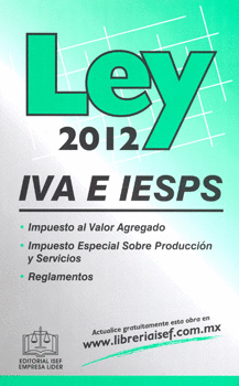 LEY 2012 IVA E IESPS