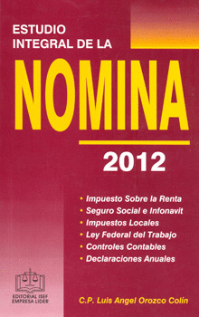 ESTUDIO INTEGRAL DE LA NOMINA 2012