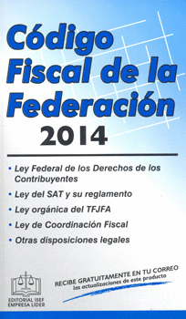 CÓDIGO FISCAL DE LA FEDERACIÓN 2014