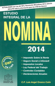 ESTUDIO INTEGRAL DE LA NOMINA 2014