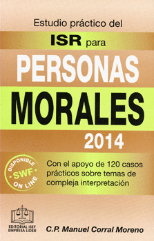 ESTUDIO PRÁCTICO DEL ISR PARA PERSONAS MORALES 2014