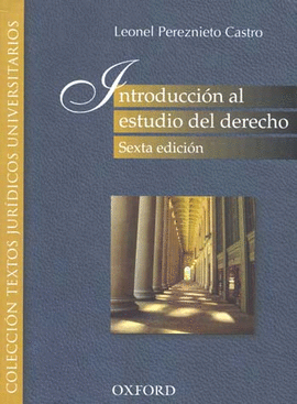 INTRODUCCION AL ESTUDIO DEL DERECHO.