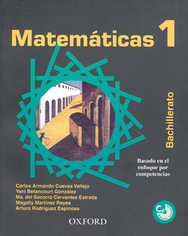 MATEMATICAS 1. (DGB) NOVEDAD