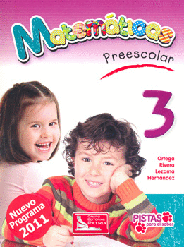 MATEMATICAS 3 PREESCOLAR PISTAS