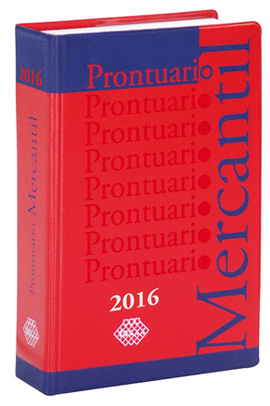 PRONTUARIO MERCANTIL 2016