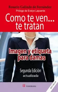 COMO TE VEN TE TRATAN IMAGEN Y ETIQUETA PARA DAMAS