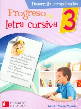 PROGRESO EN LETRA CURSIVA 3°