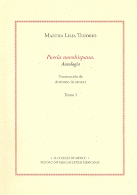 POESIA NOVOHISPANA ANTOLOGIA 1