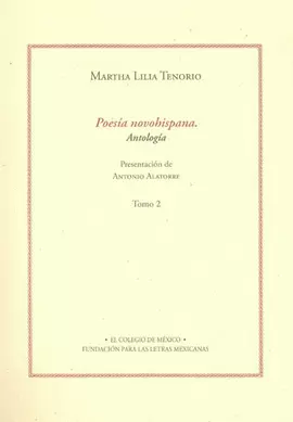 POESIA NOVOHISPANA ANTOLOGIA 2